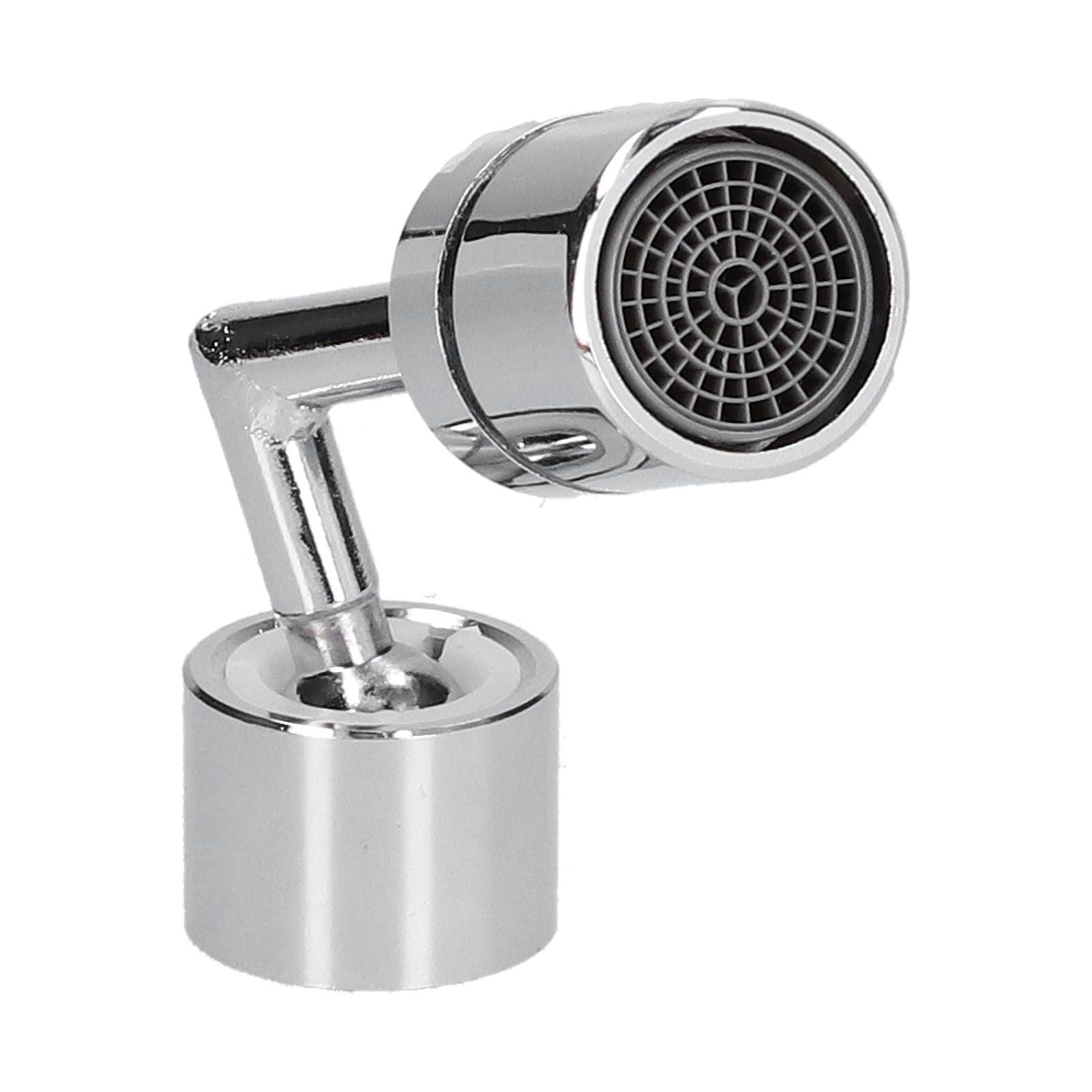 Universal Faucet Sprayer 720 degrees Rotatable Faucet Filter Nozzle for Home Restaurant Silver 22mm Female V1294-YM0523-3112210101611