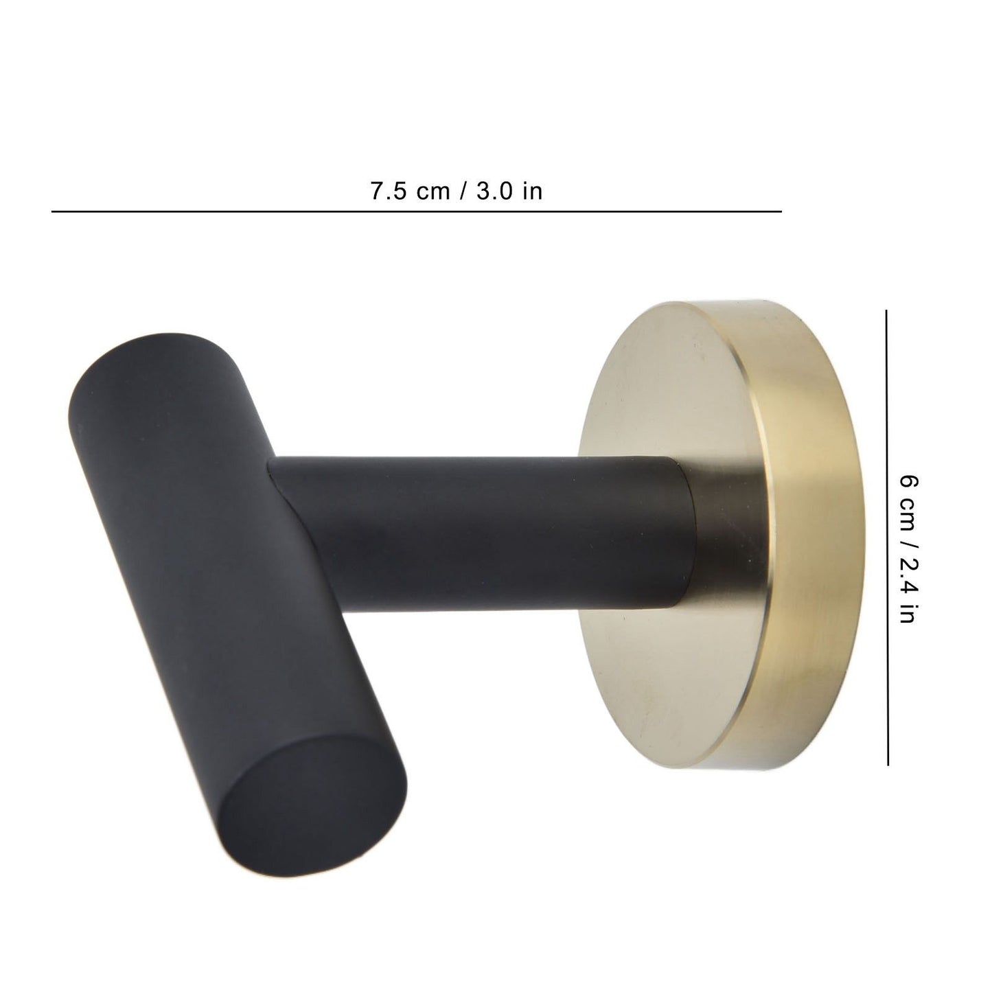 Towel Bar 4 Protective Layers Elegant Style Black Gold Bath Accessories for Kitchen Hotel V1294-YM0523-3112210102011