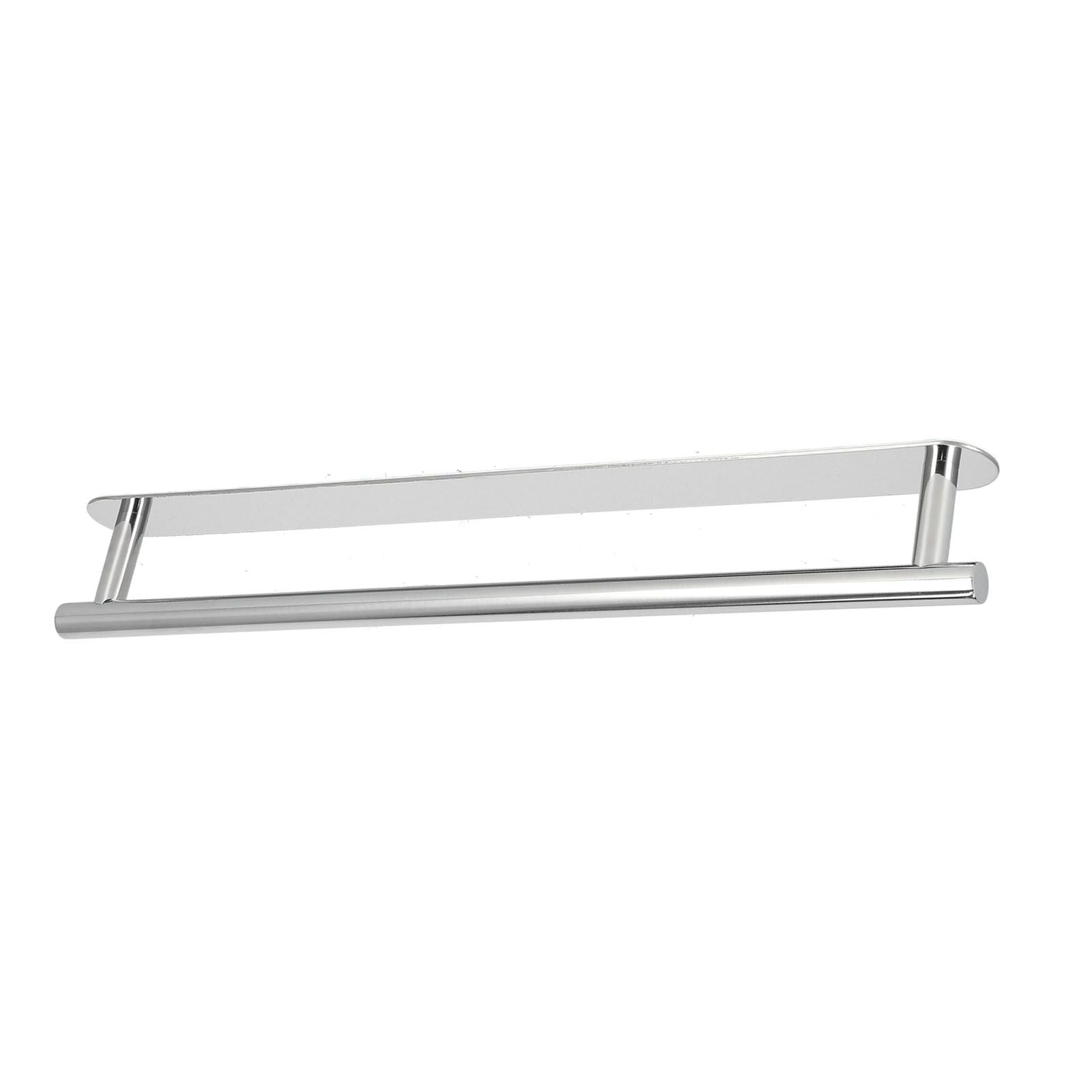 Towel Bar Stainless Steel Self Adhesive Wall Mounted Holder Bathroom Hardware Accessories50cm V1294-YM0523-3112210102412