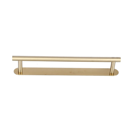Single Rod Towel Bar 304 Stainless Steel Wall Mount Adhesive Kitchen Dish Cloth Hanger Brushed Towel Rack for V1294-YM0523-3112210102511