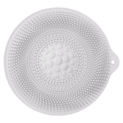 Natural Rubber Foot Bath Mat Innovative Anti Slip Shower Mat for Bathroom Foot Massager KitchenLight Gray V1294-YM0523-3112210103011