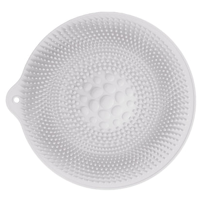 Natural Rubber Foot Bath Mat Innovative Anti Slip Shower Mat for Bathroom Foot Massager KitchenLight Gray V1294-YM0523-3112210103011