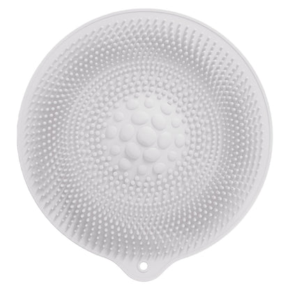 Natural Rubber Foot Bath Mat Innovative Anti Slip Shower Mat for Bathroom Foot Massager KitchenLight Gray V1294-YM0523-3112210103011