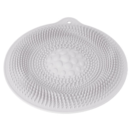 Natural Rubber Foot Bath Mat Innovative Anti Slip Shower Mat for Bathroom Foot Massager KitchenLight Gray V1294-YM0523-3112210103011