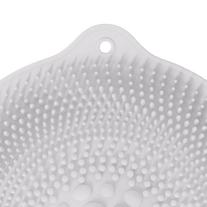 Natural Rubber Foot Bath Mat Innovative Anti Slip Shower Mat for Bathroom Foot Massager KitchenLight Gray V1294-YM0523-3112210103011
