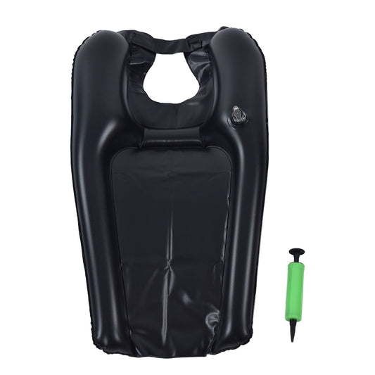 Inflatable Shampoo Bowl Portable Hair Washing Tray with Inflator Pump Lightweight Shampoo Basin V1294-YM0523-3112210103611