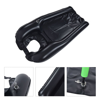 Inflatable Shampoo Bowl Portable Hair Washing Tray with Inflator Pump Lightweight Shampoo Basin V1294-YM0523-3112210103611