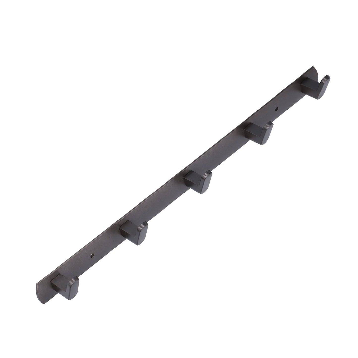 45cm Row Hook Wall Mount Aluminium Alloy Coat Towel Hook for Kitchen Bathroom Bedroom Closet V1294-YM0523-3112210104911