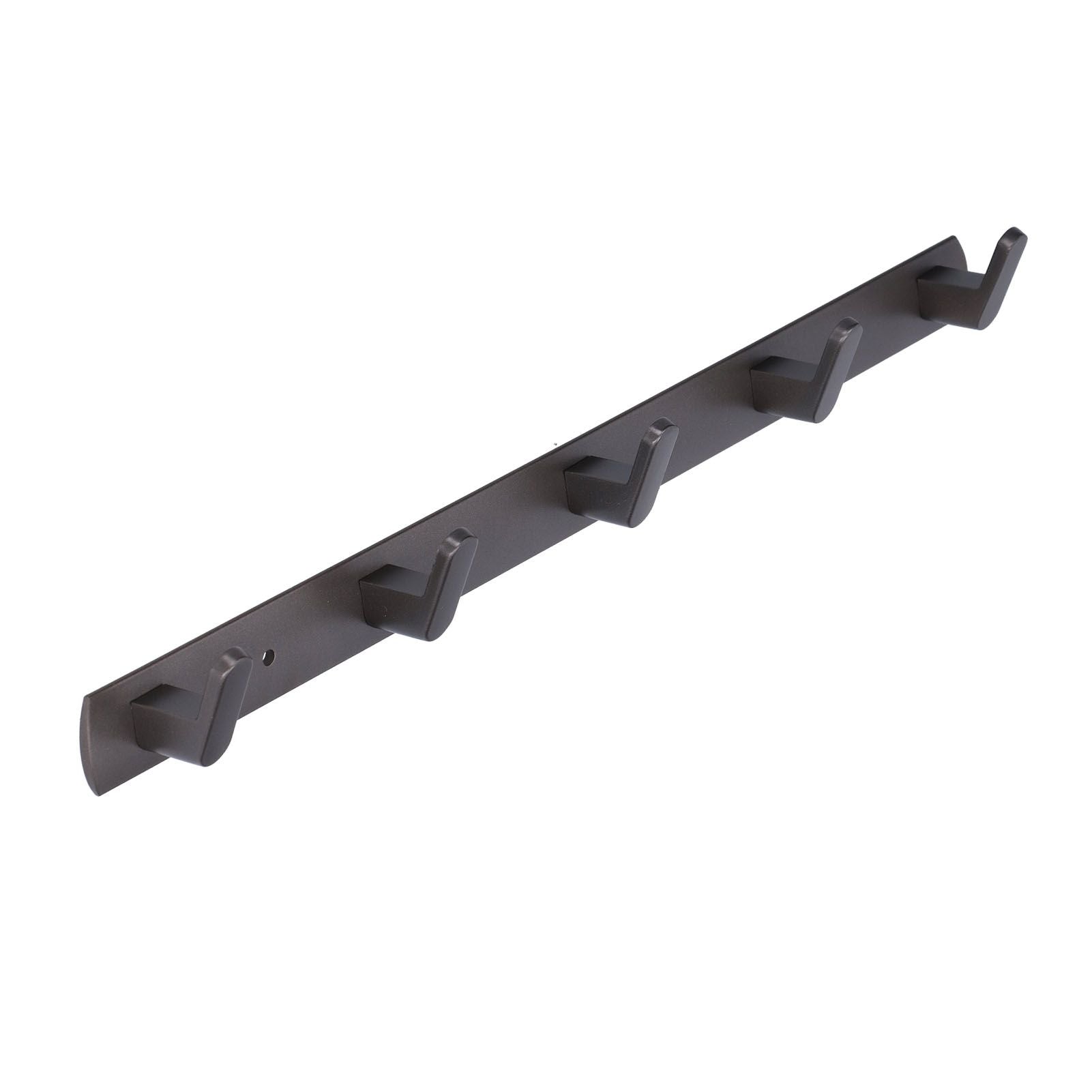 45cm Row Hook Wall Mount Aluminium Alloy Coat Towel Hook for Kitchen Bathroom Bedroom Closet V1294-YM0523-3112210104911