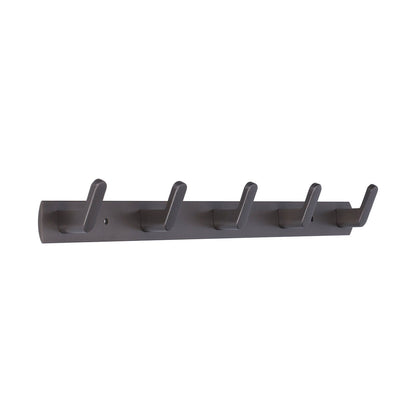 45cm Row Hook Wall Mount Aluminium Alloy Coat Towel Hook for Kitchen Bathroom Bedroom Closet V1294-YM0523-3112210104911