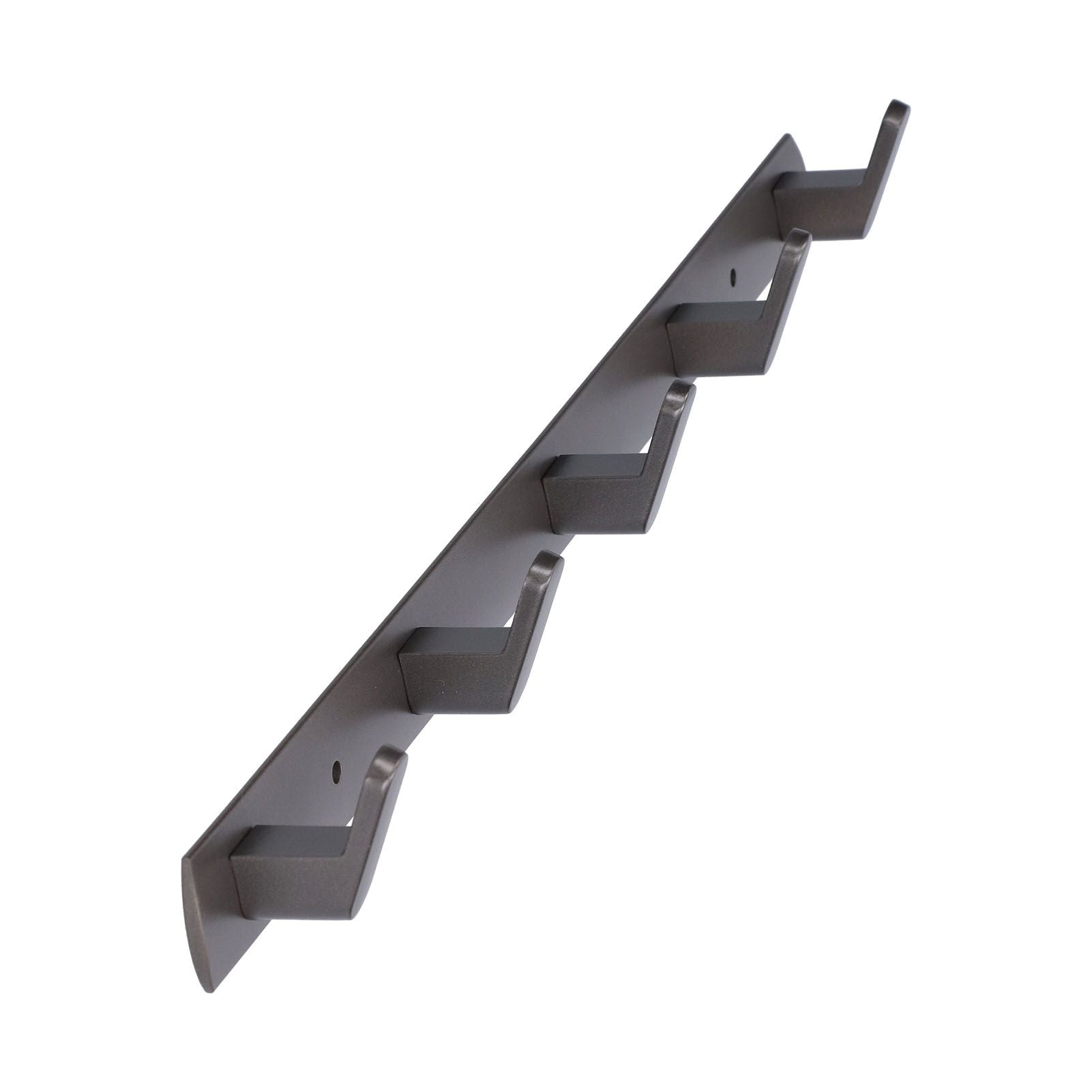 45cm Row Hook Wall Mount Aluminium Alloy Coat Towel Hook for Kitchen Bathroom Bedroom Closet V1294-YM0523-3112210104911