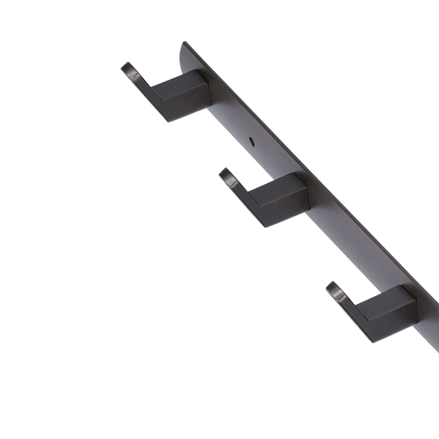 45cm Row Hook Wall Mount Aluminium Alloy Coat Towel Hook for Kitchen Bathroom Bedroom Closet V1294-YM0523-3112210104911