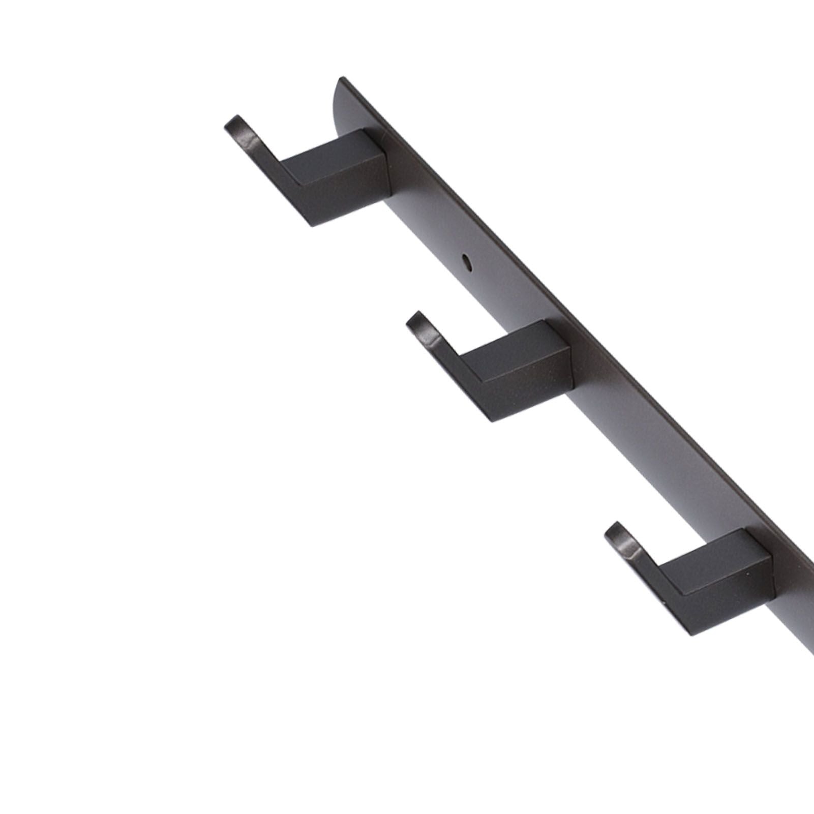45cm Row Hook Wall Mount Aluminium Alloy Coat Towel Hook for Kitchen Bathroom Bedroom Closet V1294-YM0523-3112210104911