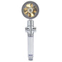 Turbocharged Fan Shower Head Handheld Propeller Driven 360 degrees Rotation G1/2 Thread Detachable for Water V1294-YM0523-3112210106111