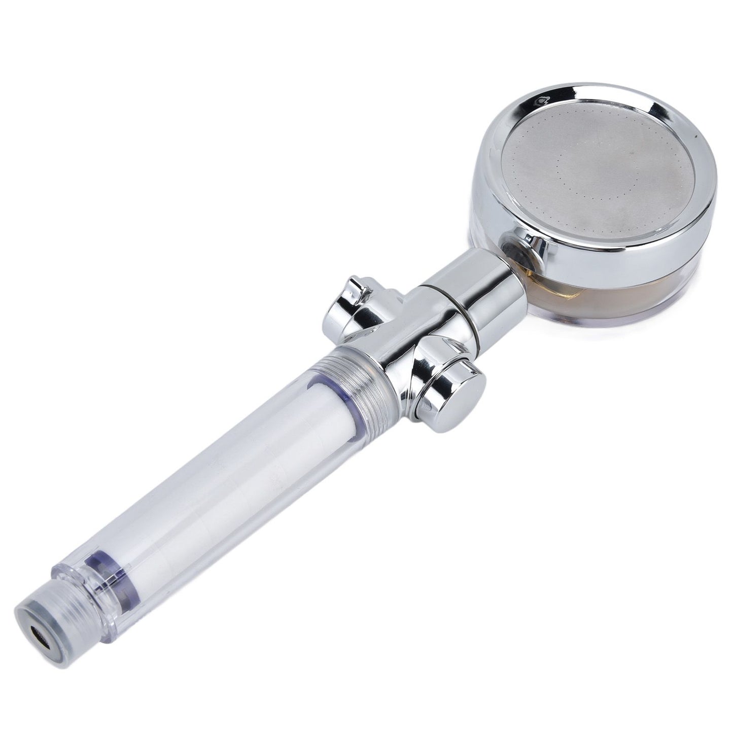 Turbocharged Fan Shower Head Handheld Propeller Driven 360 degrees Rotation G1/2 Thread Detachable for Water V1294-YM0523-3112210106111