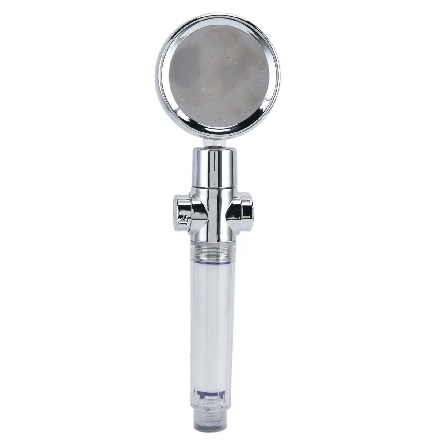 Turbocharged Fan Shower Head Handheld Propeller Driven 360 degrees Rotation G1/2 Thread Detachable for Water V1294-YM0523-3112210106111
