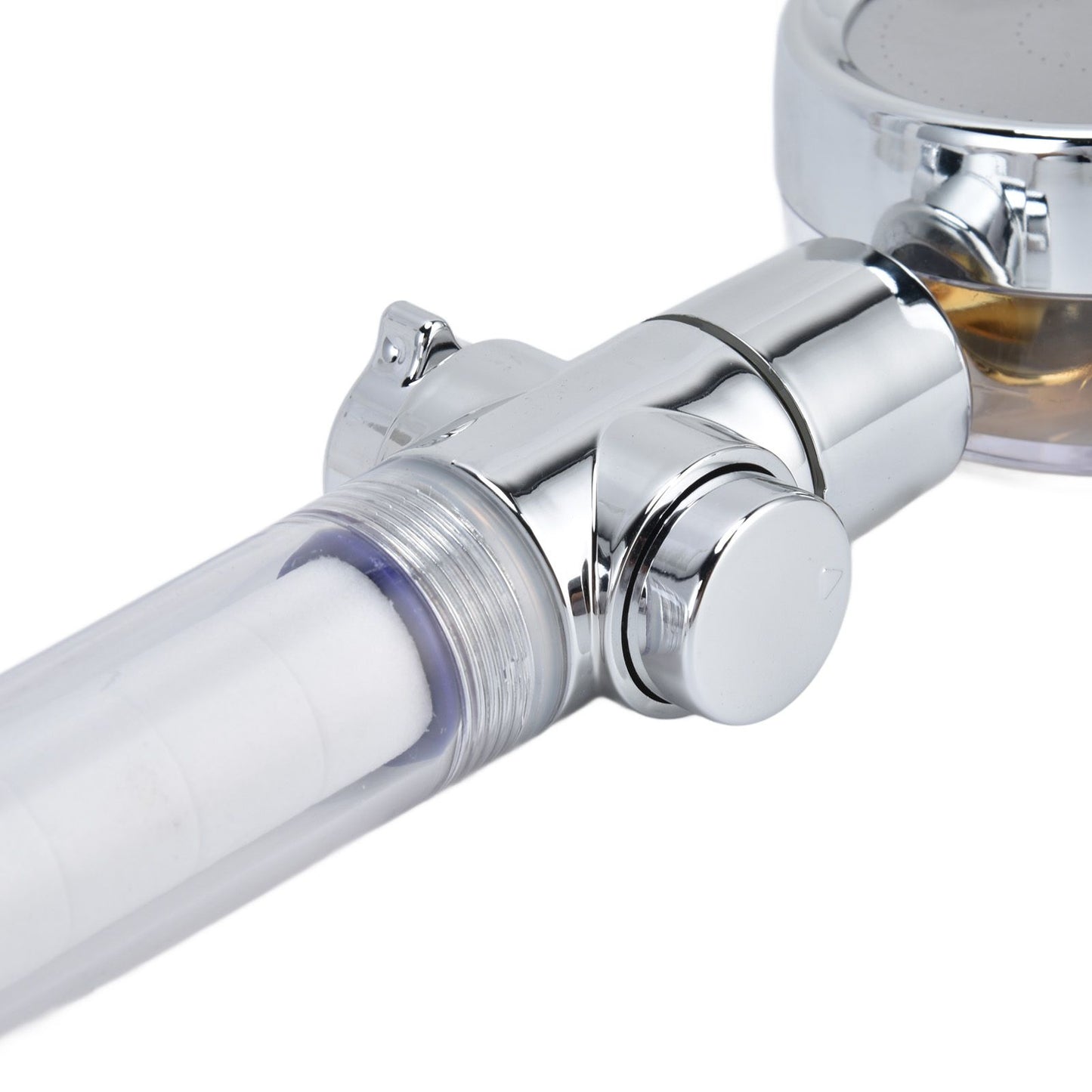 Turbocharged Fan Shower Head Handheld Propeller Driven 360 degrees Rotation G1/2 Thread Detachable for Water V1294-YM0523-3112210106111