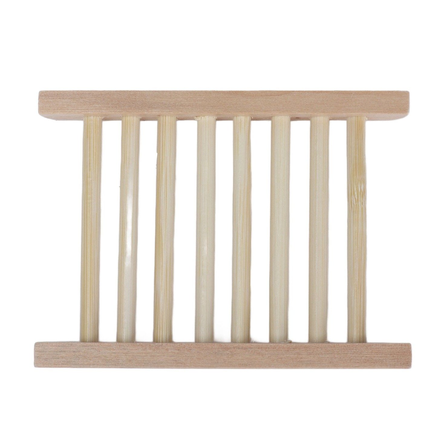 5pcs Bamboo Soap Dish Waterproof Antislip Wooden Bar Soap Holder for Shower Bathroom Kitchen V1294-YM0523-3112210106411