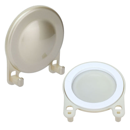 Wall Hole Decorative Cover Hooks ABS Self Adhesive Vent Reserved Drill Hole Decor Cover With Hooks for V1294-YM0523-3112210106513