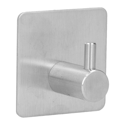 Cylindrical Hook 304 Stainless Steel Viscose Nonperforated Metal Bathroom Coat Hat Single Hook V1294-YM0523-3112210107711
