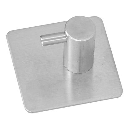 Cylindrical Hook 304 Stainless Steel Viscose Nonperforated Metal Bathroom Coat Hat Single Hook V1294-YM0523-3112210107711