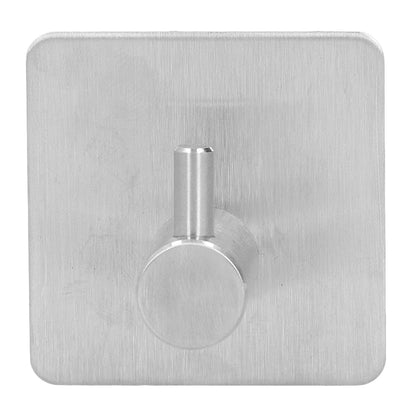 Cylindrical Hook 304 Stainless Steel Viscose Nonperforated Metal Bathroom Coat Hat Single Hook V1294-YM0523-3112210107711