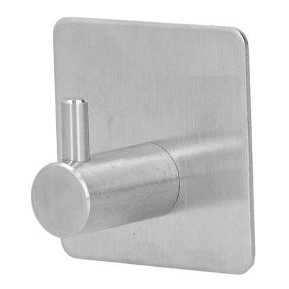 Cylindrical Hook 304 Stainless Steel Viscose Nonperforated Metal Bathroom Coat Hat Single Hook V1294-YM0523-3112210107711