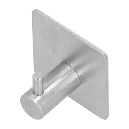 Cylindrical Hook 304 Stainless Steel Viscose Nonperforated Metal Bathroom Coat Hat Single Hook V1294-YM0523-3112210107711