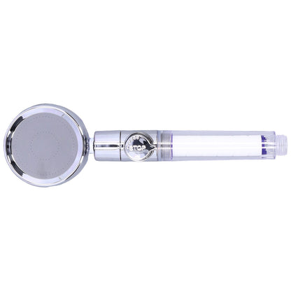 G1/2 High Pressure Fan Shower Head with Pause Switch 360 Degree Rotation Handheld Filter Detachable Shower V1294-YM0523-3112210109312