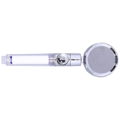 G1/2 High Pressure Fan Shower Head with Pause Switch 360 Degree Rotation Handheld Filter Detachable Shower V1294-YM0523-3112210109312