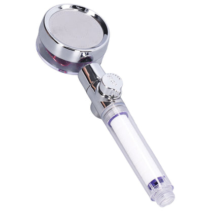 G1/2 High Pressure Fan Shower Head with Pause Switch 360 Degree Rotation Handheld Filter Detachable Shower V1294-YM0523-3112210109312