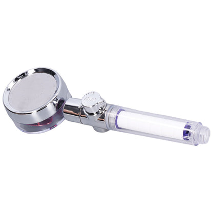 G1/2 High Pressure Fan Shower Head with Pause Switch 360 Degree Rotation Handheld Filter Detachable Shower V1294-YM0523-3112210109312
