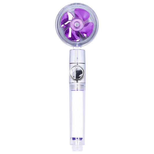 G1/2 High Pressure Fan Shower Head with Pause Switch 360 Degree Rotation Handheld Filter Detachable Shower V1294-YM0523-3112210109313
