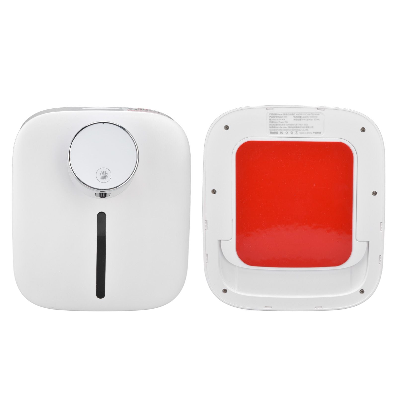 320ML Automatic Soap Dispenser USB Charging Non Contact Intelligent Soap Dispenser Wall Mounted Foam Soap V1294-YM0523-3112210109811