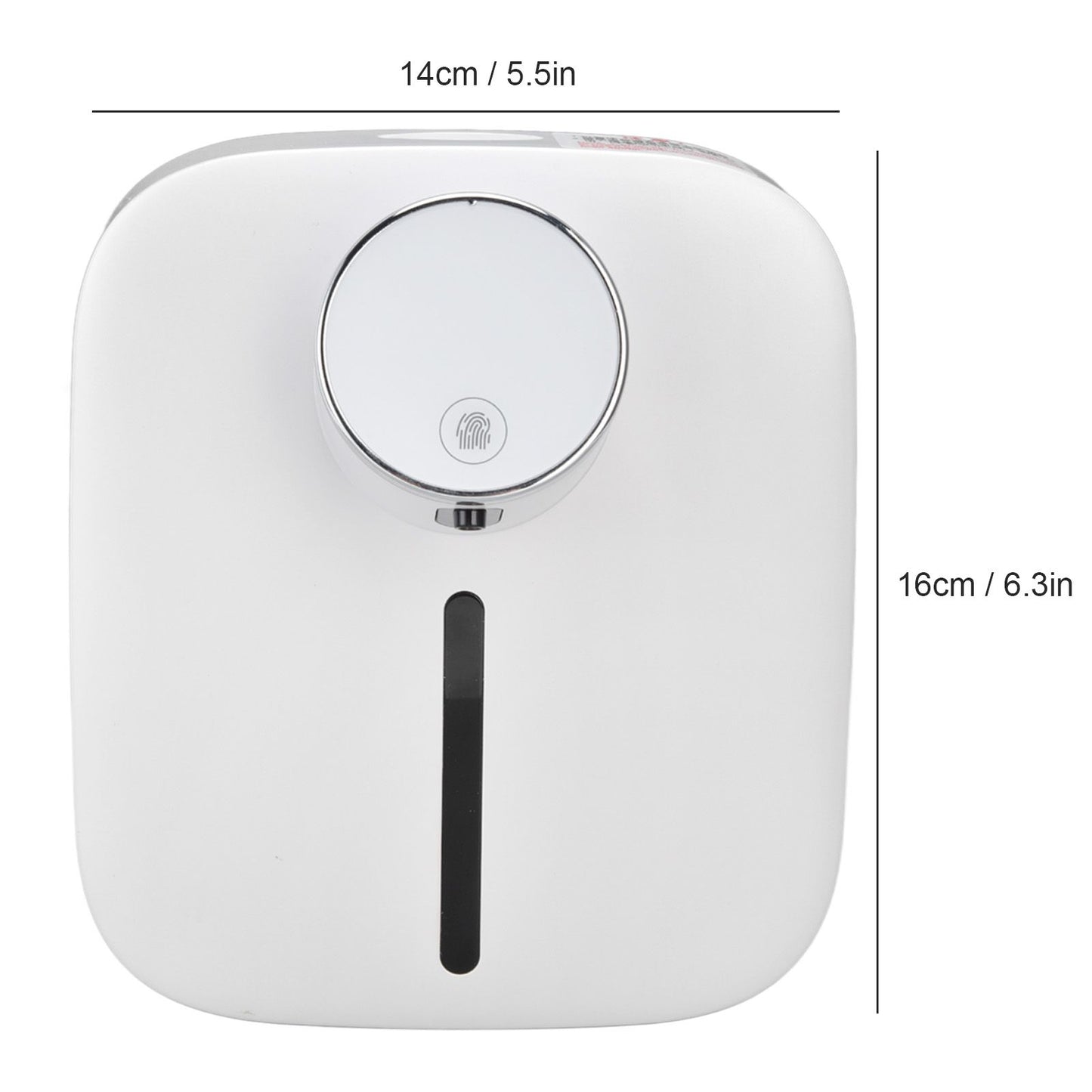 320ML Automatic Soap Dispenser USB Charging Non Contact Intelligent Soap Dispenser Wall Mounted Foam Soap V1294-YM0523-3112210109811