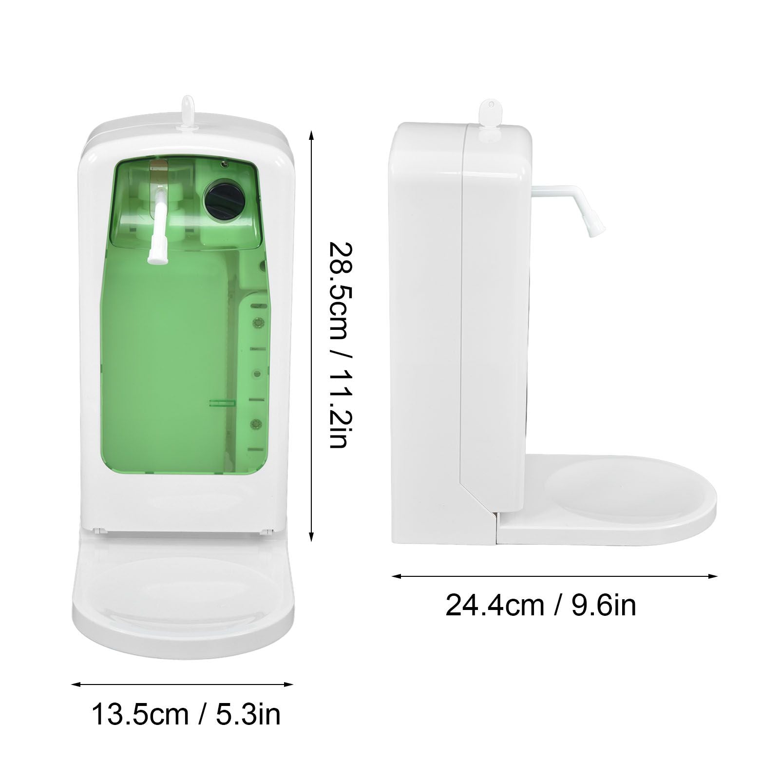 1000mL Automatic Soap Dispenser with Sensitive Infrared Sensor for Kindergarten Hospital Home Office V1294-YM0523-3112210110611