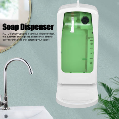 1000mL Automatic Soap Dispenser with Sensitive Infrared Sensor for Kindergarten Hospital Home Office V1294-YM0523-3112210110611