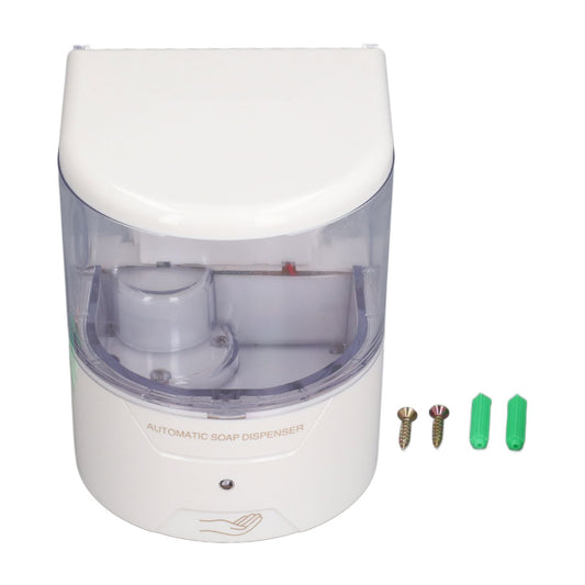 600ml Automatic Soap Dispenser Intelligent Non Contact Wall Soap Container for Home Office School Hotel V1294-YM0523-3112210111011