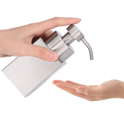 Foaming Soap Dispenser Stainless Steel Shower Gel Shampoo Dispenser with PP Pump Head for Bathroom Kitchen V1294-YM0523-3112220000311