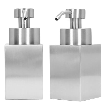 Foaming Soap Dispenser Stainless Steel Shower Gel Shampoo Dispenser with PP Pump Head for Bathroom Kitchen V1294-YM0523-3112220000311