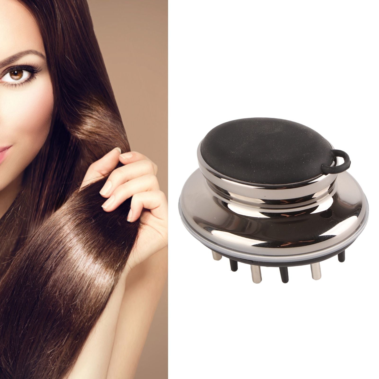 Scalp Applicator Comb Perspective Scale Window Design Ergonomic Essential Oil Resistant Scalp Massager V1294-YM0523-3112220000911