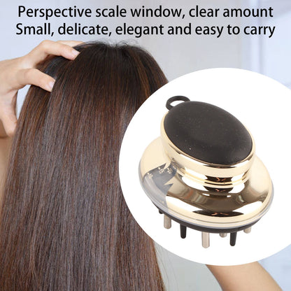 Scalp Applicator Comb Perspective Scale Window Design Ergonomic Essential Oil Resistant Scalp Massager V1294-YM0523-3112220000912