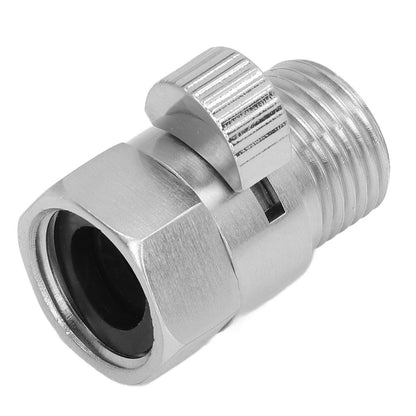 G1/2 Shower Head Sprayer Valve Brass Shut Off Valve Silver Water Control Valve for Home Bathroom V1294-YM0523-3112220002311