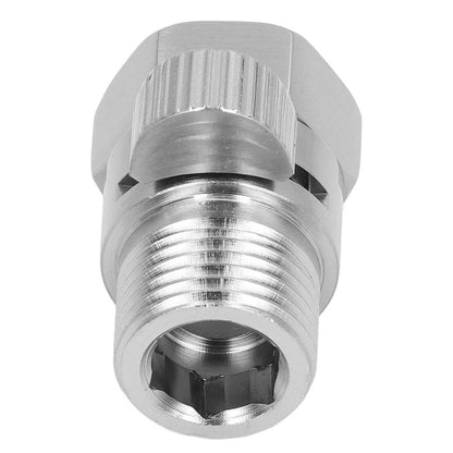 G1/2 Shower Head Sprayer Valve Brass Shut Off Valve Silver Water Control Valve for Home Bathroom V1294-YM0523-3112220002311