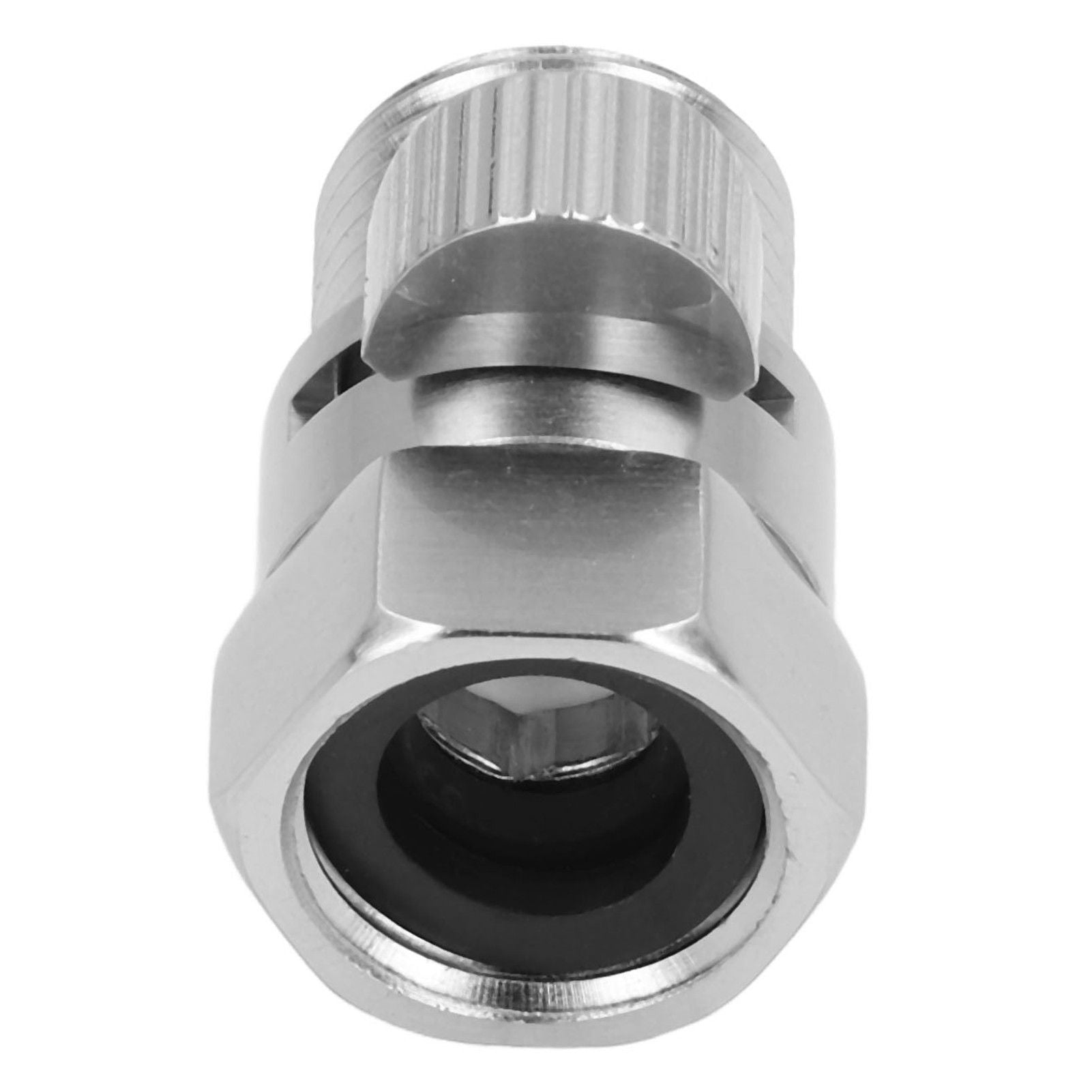 G1/2 Shower Head Sprayer Valve Brass Shut Off Valve Silver Water Control Valve for Home Bathroom V1294-YM0523-3112220002311