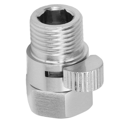 G1/2 Shower Head Sprayer Valve Brass Shut Off Valve Silver Water Control Valve for Home Bathroom V1294-YM0523-3112220002311