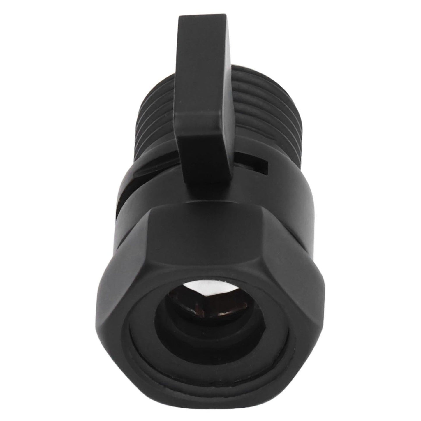 G1/2 Shut Off Valve Brass Water Control Valve Black Shower Head Sprayer Valve for Household Bathroom V1294-YM0523-3112220002411