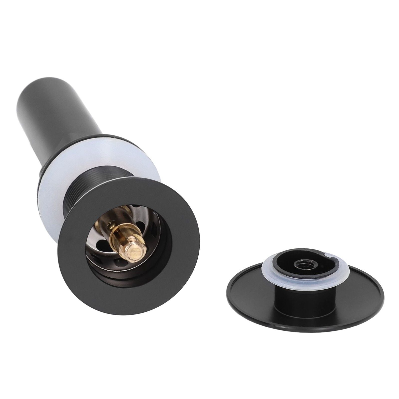 Sink Drain Stopper Copper Stainless Steel Wash Basin Sink Drain Bathroom Accessory for Kitchen V1294-YM0523-3112220002511