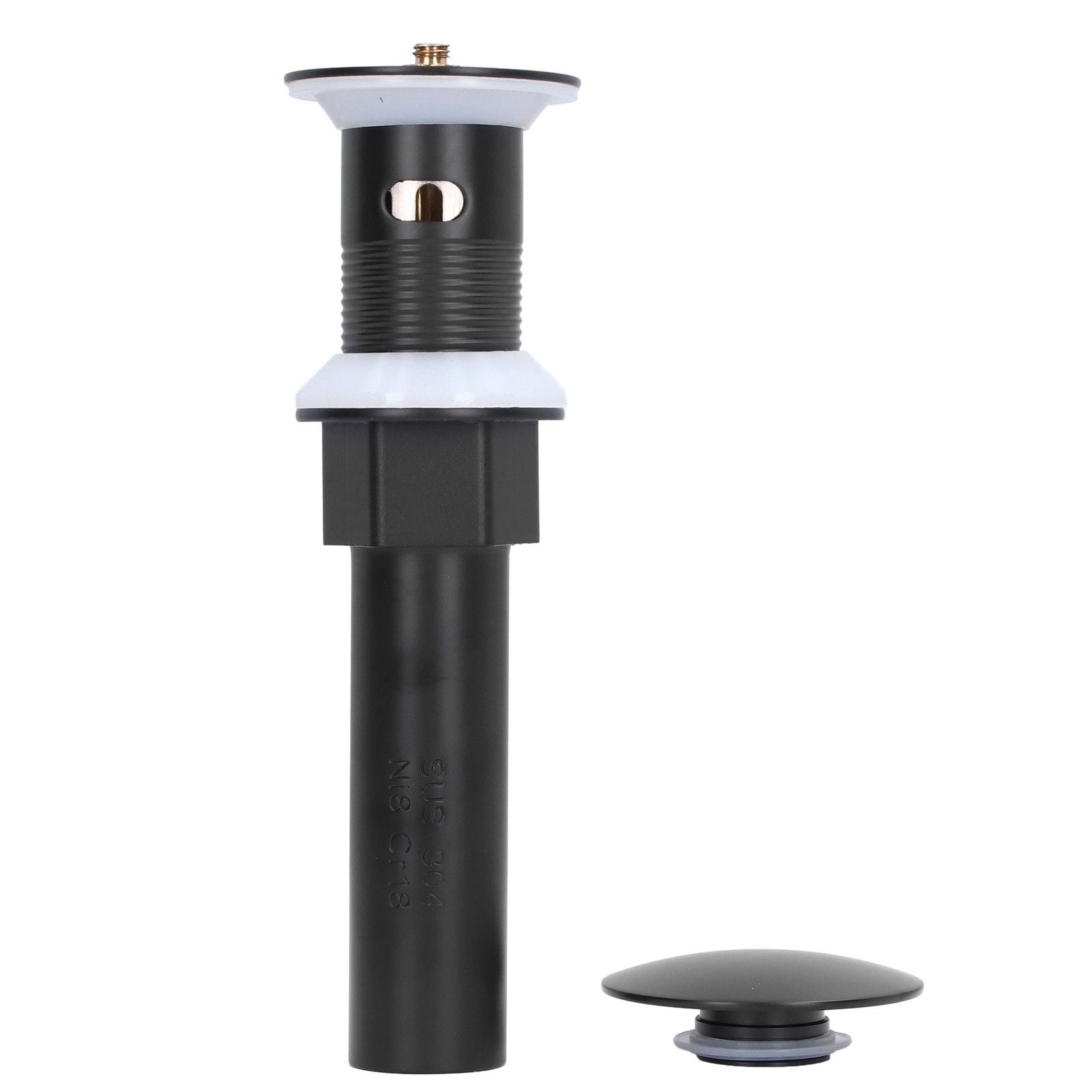 Sink Drain Stopper Copper Stainless Steel Wash Basin Sink Drain Bathroom Accessory for Kitchen V1294-YM0523-3112220002511