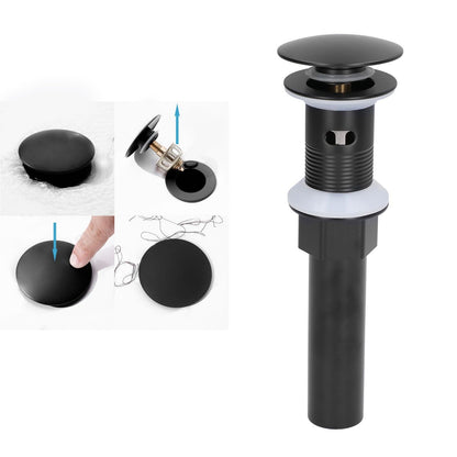 Sink Drain Stopper Copper Stainless Steel Wash Basin Sink Drain Bathroom Accessory for Kitchen V1294-YM0523-3112220002511